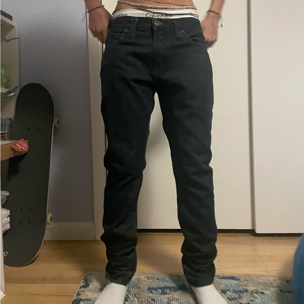 GUESS MEDIUM RISE SKINNY JEANS